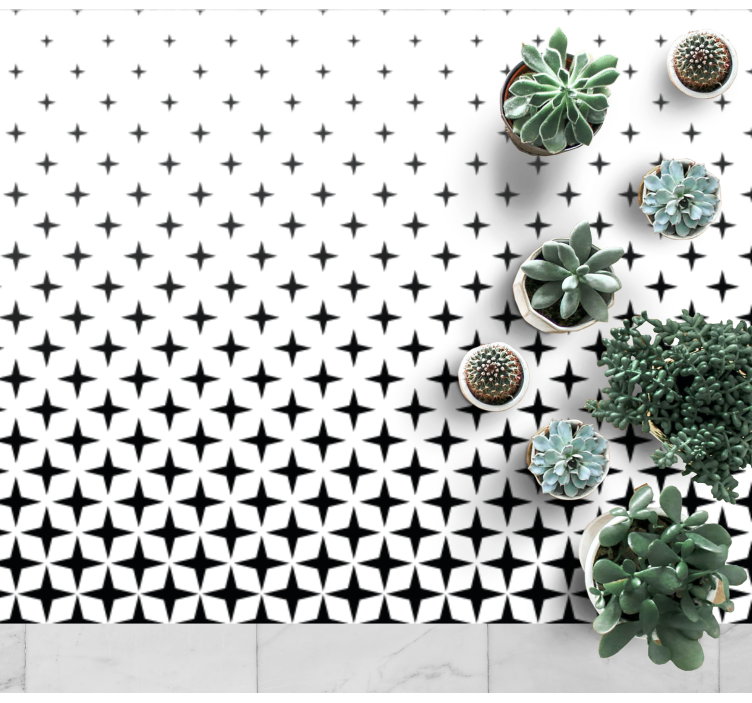 Alfombra vinílica salón elemento celestial - TenVinilo