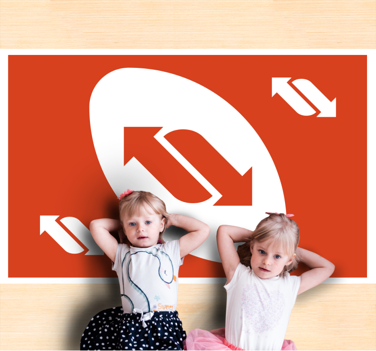 Alfombra vinílica juegos movimiento direccional - TenVinilo