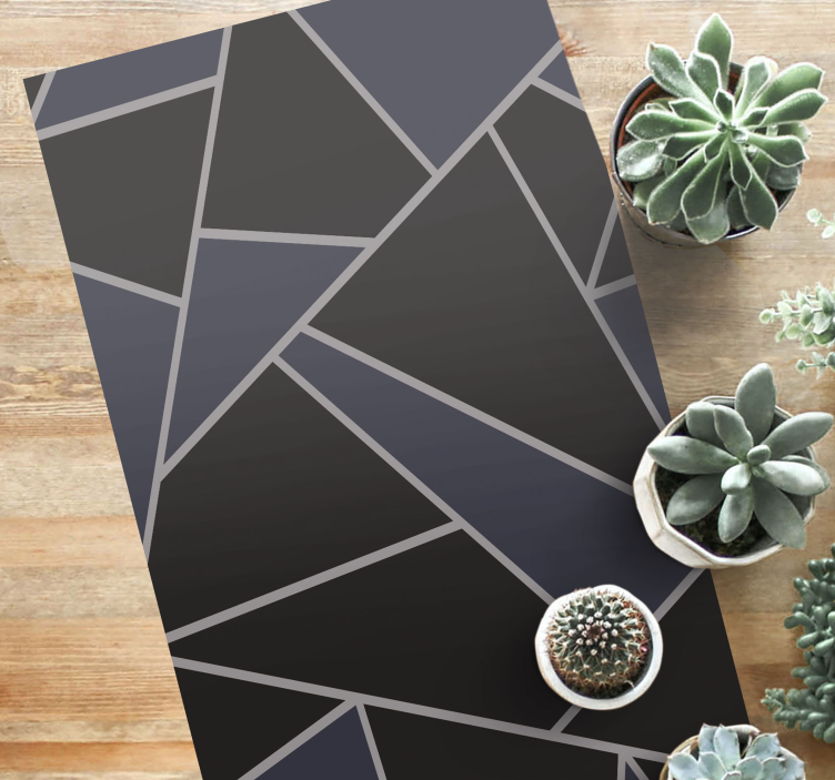 Alfombra vinilo mosaico Marfil - TenVinilo