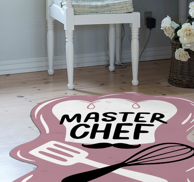 Alfombra vinílica cocina de Master Chef - TenVinilo