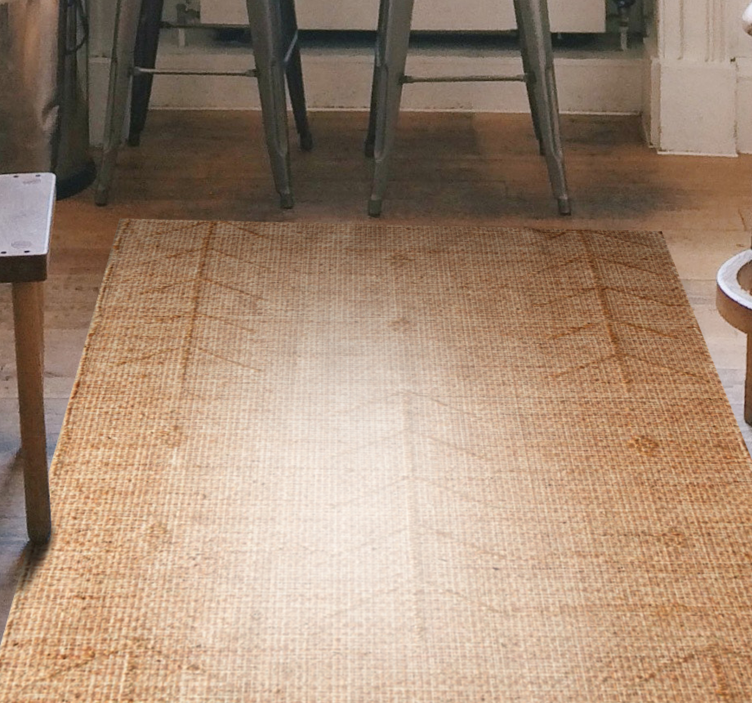 Alfombra vinílica nórdica árboles esandinavos - TenVinilo