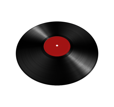 Alfombra vinílica comedor disco de vinilo gigante - TenVinilo