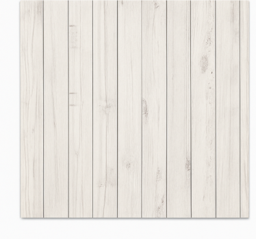 Alfombra vinílica comedor madera blanca desgastada - TenVinilo