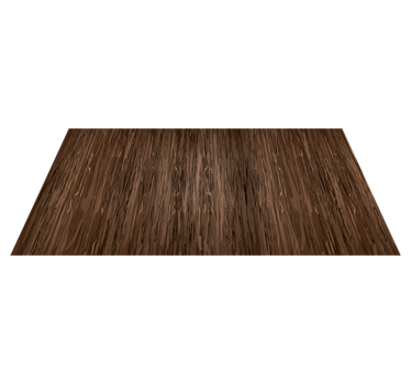 Alfombra vinílica comedor efecto madera oscura - TenVinilo