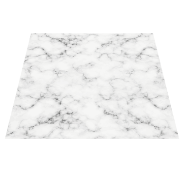 Alfombra vinílica comedor mármol gris para mesa - TenVinilo