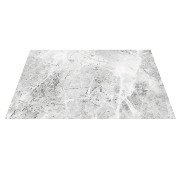 Alfombra vinílica comedor minimalista gris - TenVinilo