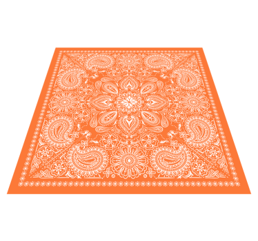Alfombra vinílica mandala adorno mandala - TenVinilo