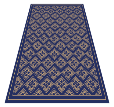 Alfombra vinílica mandala mandala geométrica - TenVinilo
