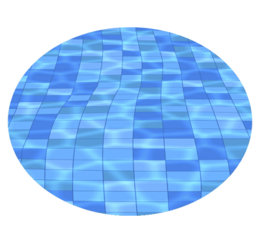 Alfombra vinílica hidráulica onda acuática - TenVinilo