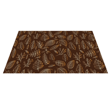 Alfombra vinilo vintage otoño de oro - TenVinilo