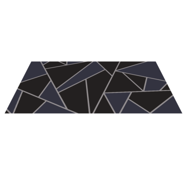 Alfombra vinílica mosaico Marfil - TenVinilo