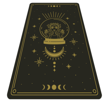 Alfombra vinílica mandala mandala celestial - TenVinilo