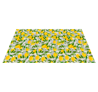 Alfombra vinilo cocina de limonero - TenVinilo