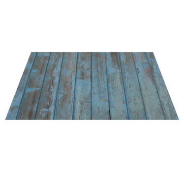 Alfombra de vinilo textura madera Tableros de madera azul y gris - TenVinilo