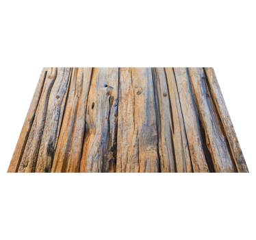 Alfombra vinilo textura madera gris y marrón - TenVinilo