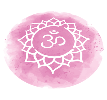 Alfombra vinílica mandala símbolo de loto rosa - TenVinilo