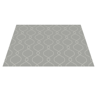 Alfombra vinílica hidráulica estampado geométrico elegante - TenVinilo