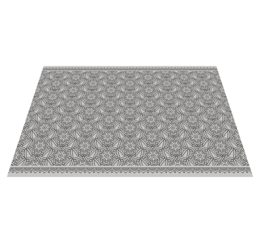 Alfombra vinílica mandala simetría mandala - TenVinilo