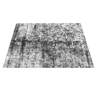 Alfombra vinílica comedor gris descolorido - TenVinilo
