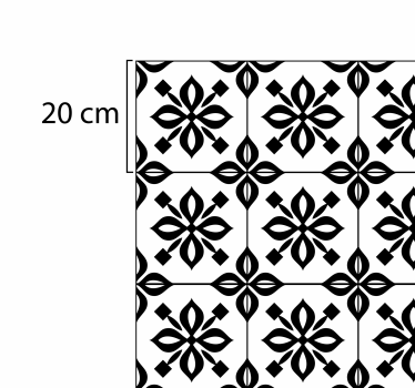 Alfombra hidráulica vinílica de mandalas - TenVinilo