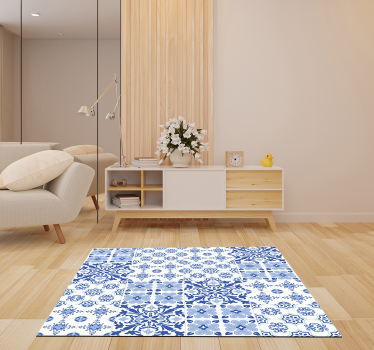 Alfombras vinílicas de azulejos portugueses - TenVinilo