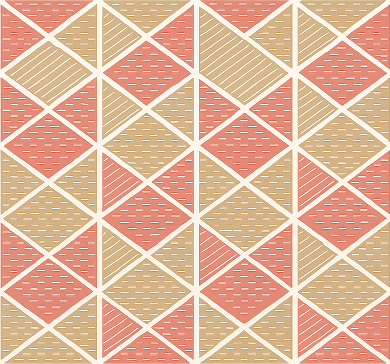 Alfombra vinílica comedor estilo escandinavo gráfico - TenVinilo