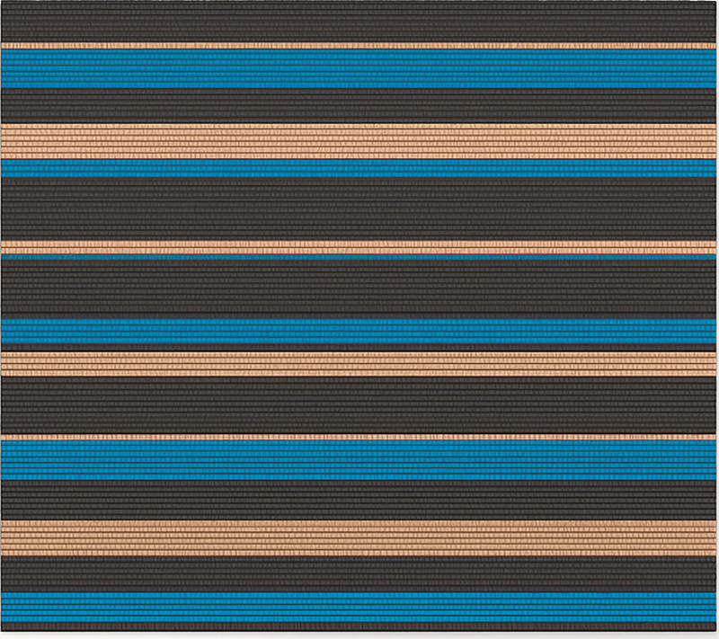 Alfombra de vinilo para cocina efecto tejido en tono oscuro - TenVinilo