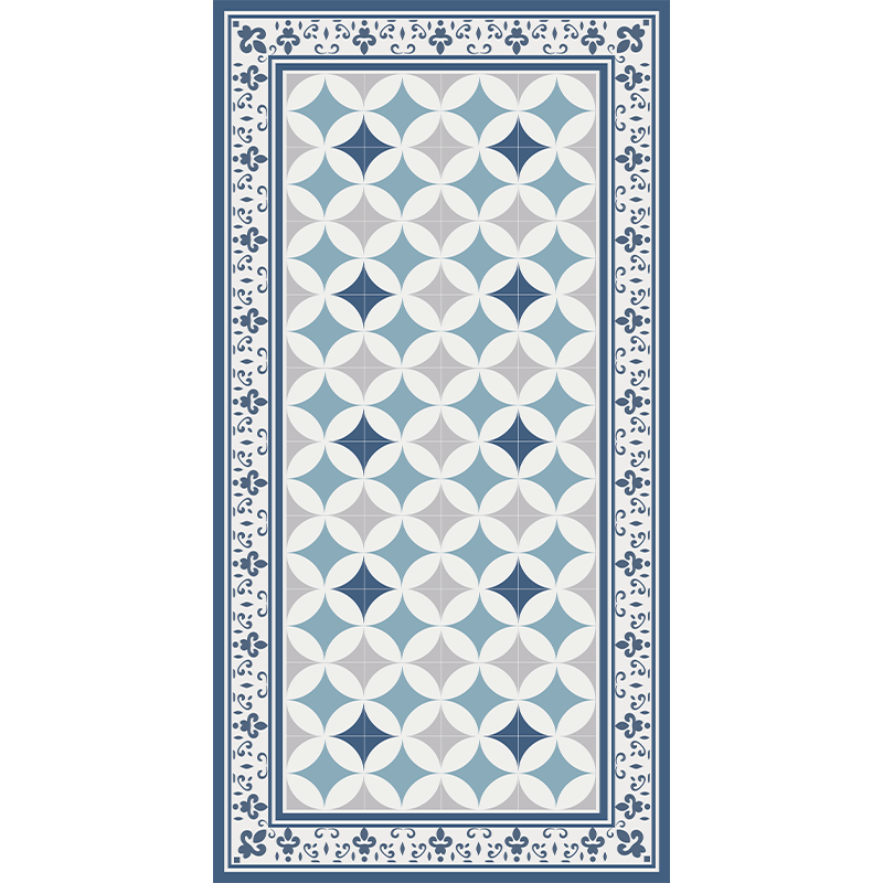 Alfombra de vinilo para cocina azulejo azure - TenVinilo