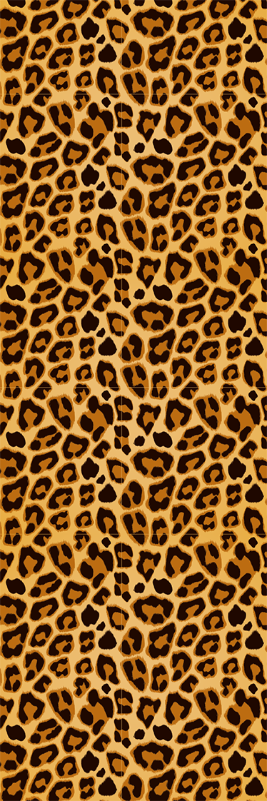 Alfombra vinílica animales estampado leopardo - TenVinilo