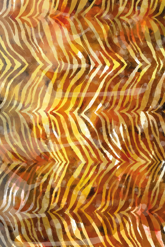 Alfombra vinílica animales zebra textura acuarela - TenVinilo