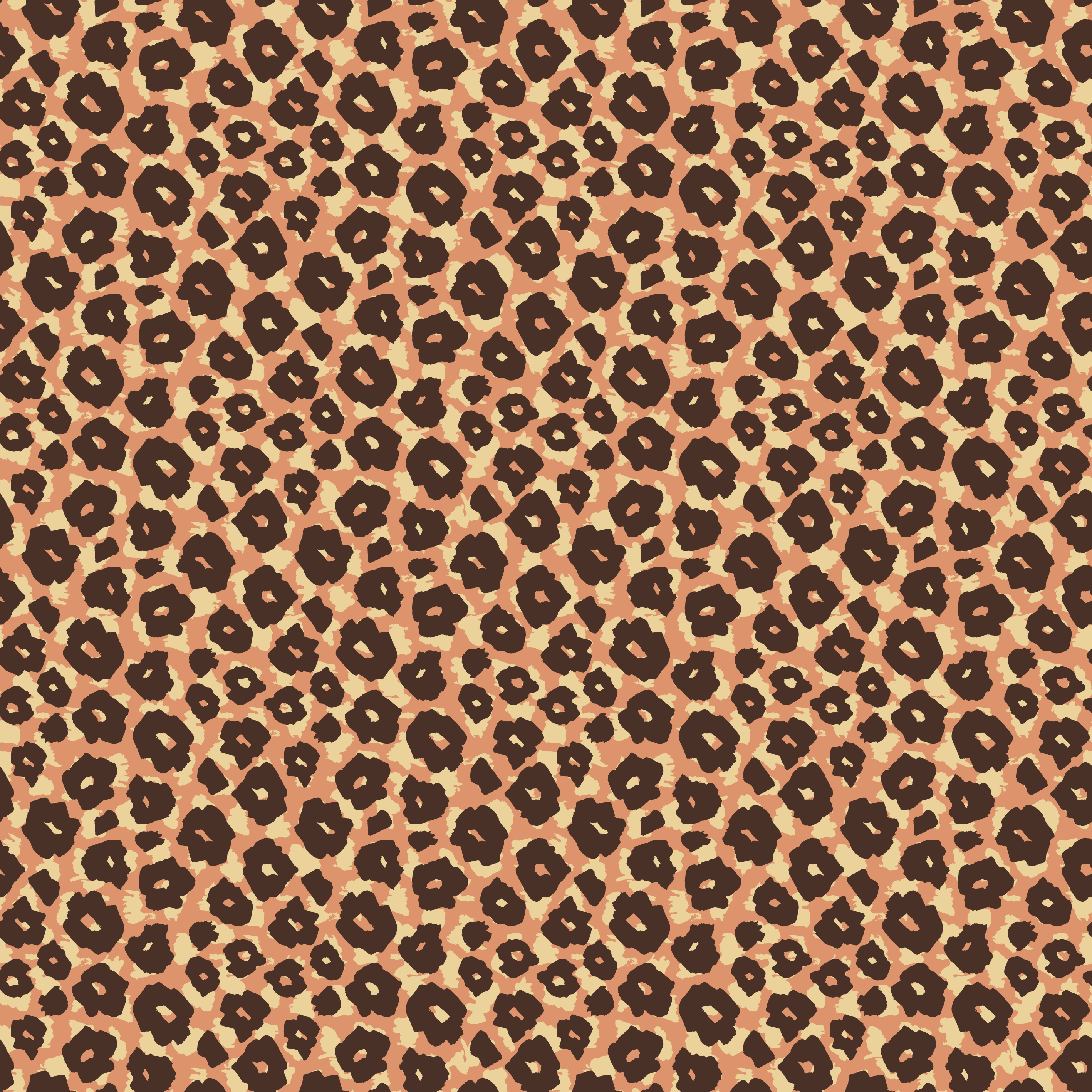 Alfombra vinílica animales imitación leopardo aterciopelado - TenVinilo