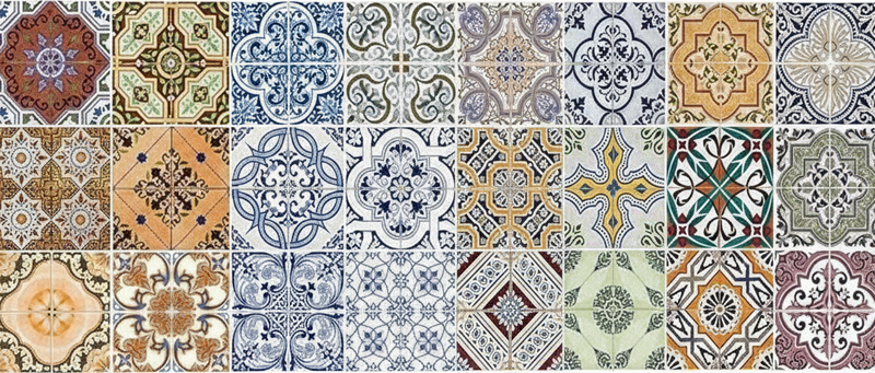 Alfombra de vinilo para cocina estilo mediterráneo ecléctico - TenVinilo