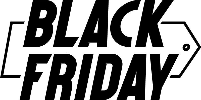 Alfombra vinílica black friday fuente cursiva moderna - TenVinilo
