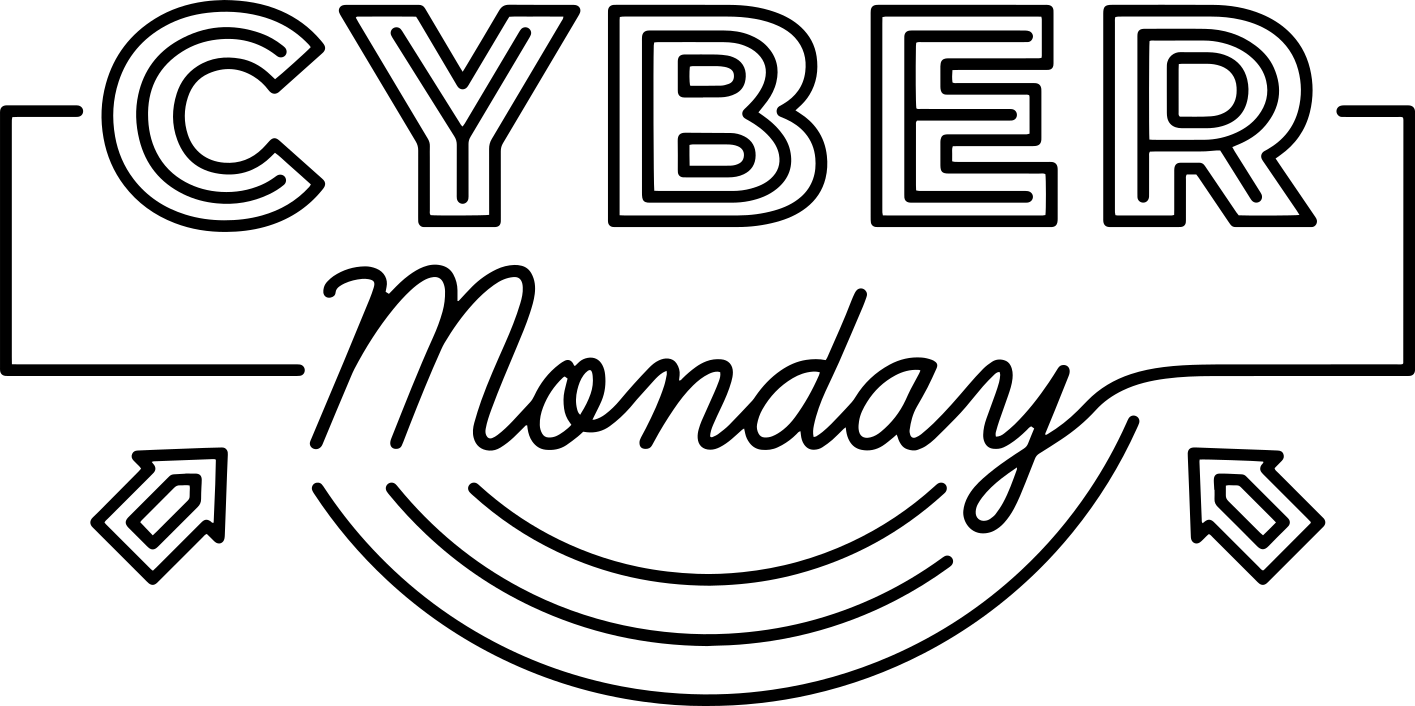 Alfombra vinílica black friday flechas de ciberlunes - TenVinilo