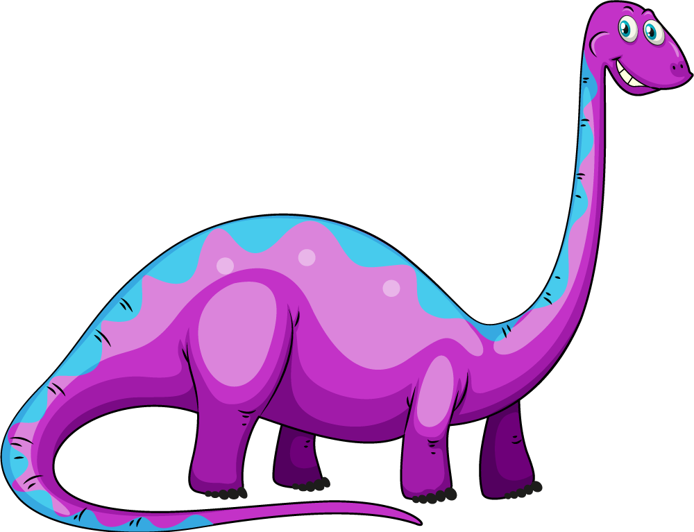 Alfombra vinílica animales dinosaurio púrpura juguetón - TenVinilo