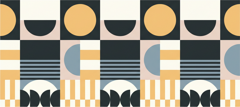 Alfombra vinílica salón diseño moderno abstracto - TenVinilo