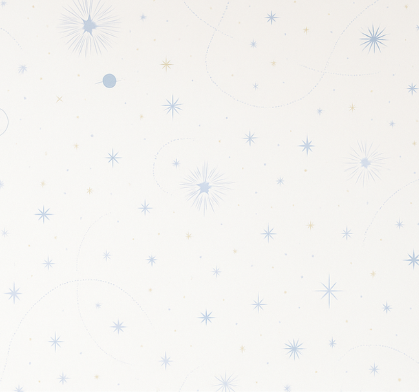 Alfombra vinílica dormitorio estrella radiante celestial - TenVinilo