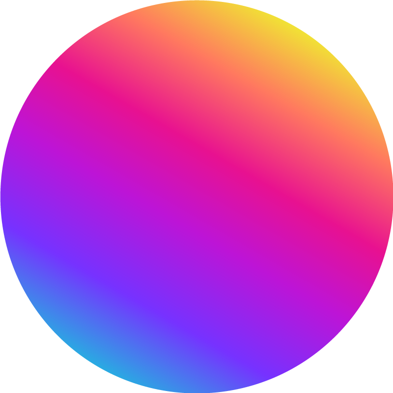 Alfombra vinílica geométrica con degradado colorido - TenVinilo