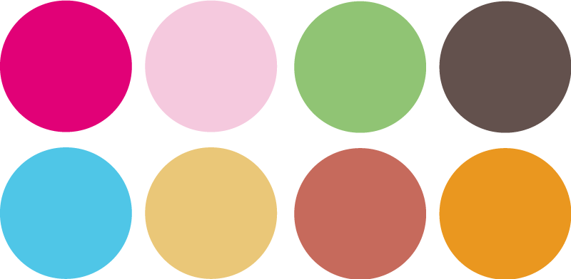 Alfombra vinílica infantil stickers círculos de colores - TenVinilo