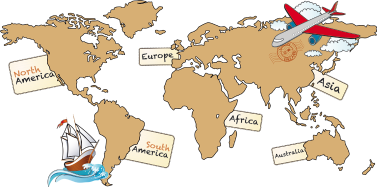 Alfombra vinílica mapamundi world map vinyl - TenVinilo