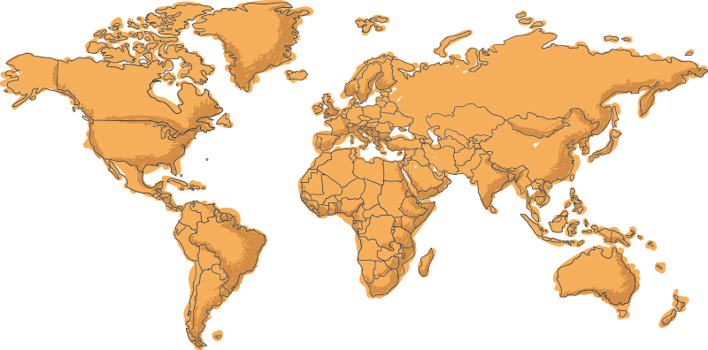Alfombra vinílica mapamundi vinilo juvenil mapamundi - TenVinilo