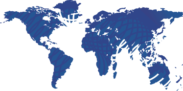 Alfombra vinílica mapamundi vinilo azul con ondas - TenVinilo