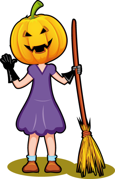 Alfombra vinílica infantil ilustración halloween - TenVinilo