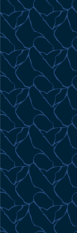 Alfombra vinílica baño diseño de fondo mármol azul - TenVinilo