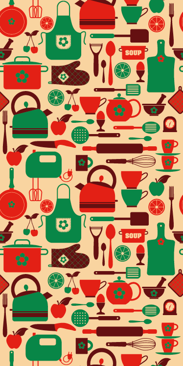 Alfombra de vinilo para cocina y mueble de cocina cubiertos - TenVinilo