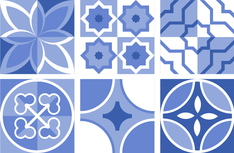 Alfombra de vinilo para cocina azulejos cindito - TenVinilo