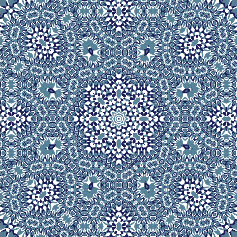 Alfombra de vinilo para cocina mandala mosaico - TenVinilo
