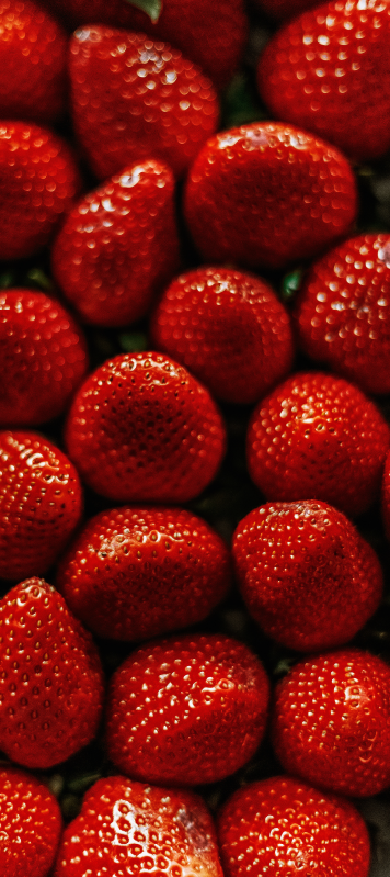 Alfombra de vinilo para cocina fresas - TenVinilo