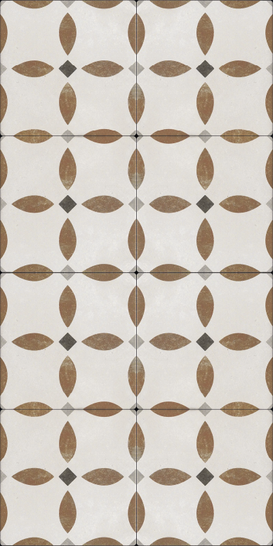Alfombra de vinilo para cocina azulejos romanos - TenVinilo