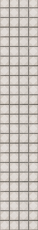 Alfombra de vinilo para cocina azulejos abstractos blancos - TenVinilo